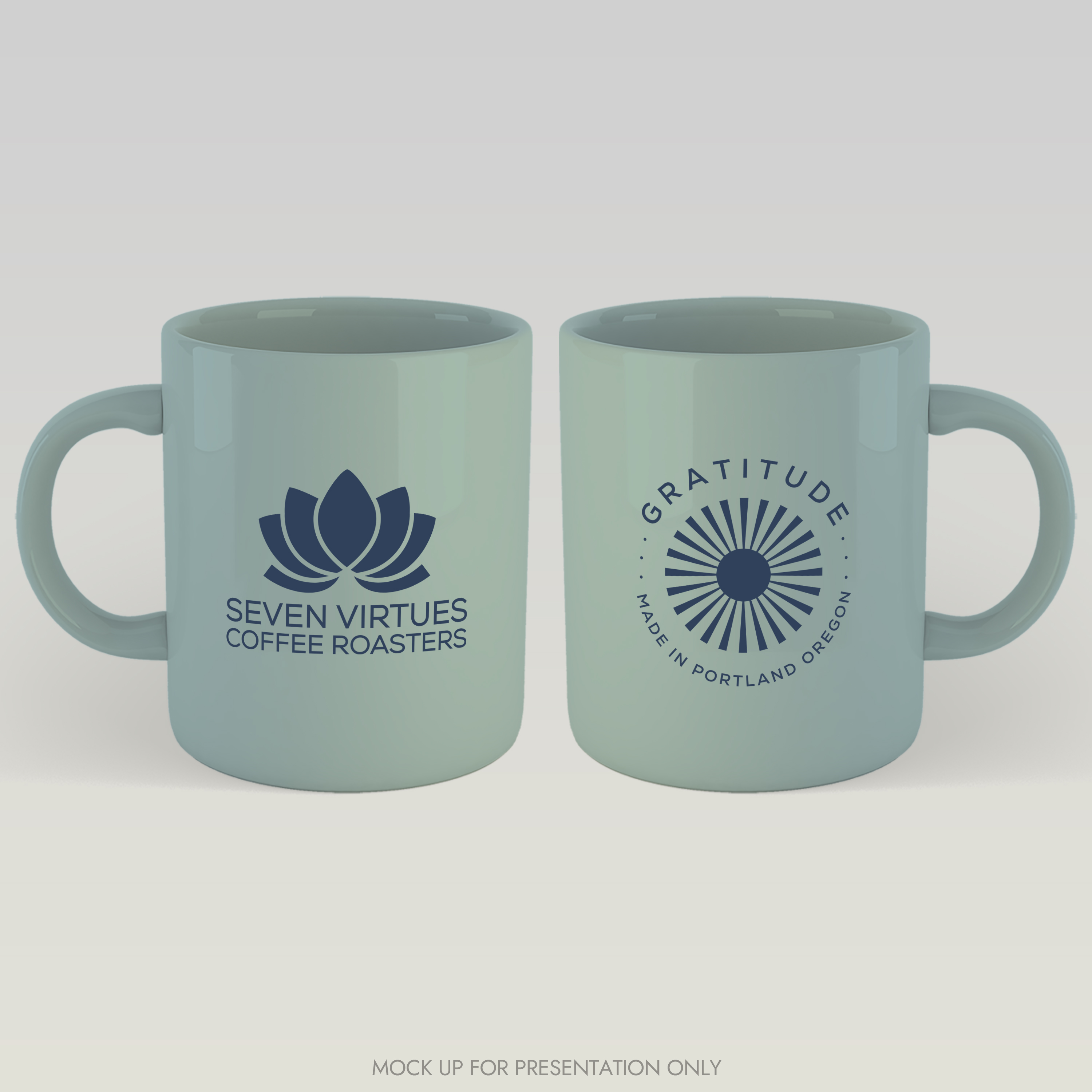 Diseño de Taza por NancyTan para Seven Virtues Coffee Roasters | Diseño #36252237