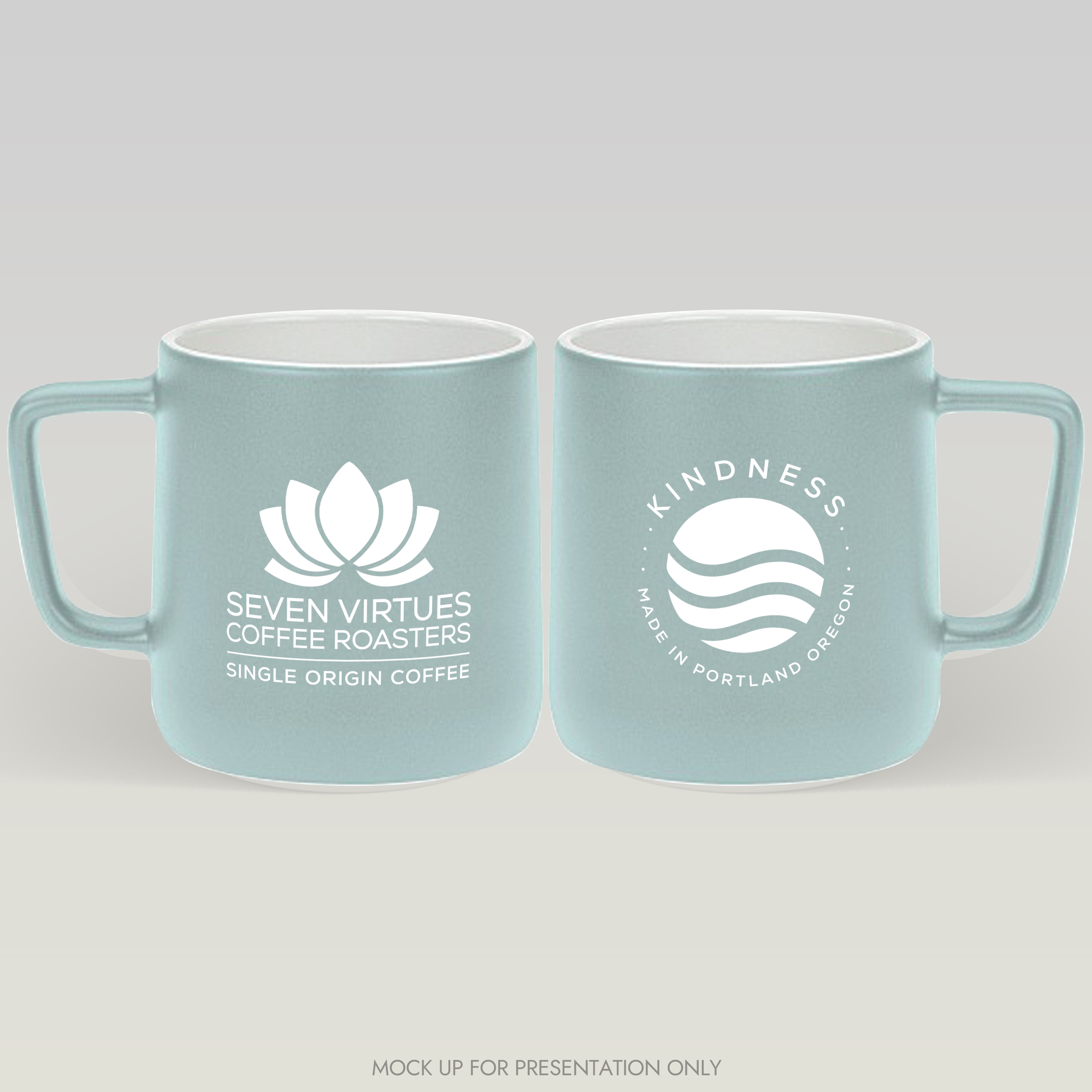 Diseño de Taza por NancyTan para Seven Virtues Coffee Roasters | Diseño #36273455