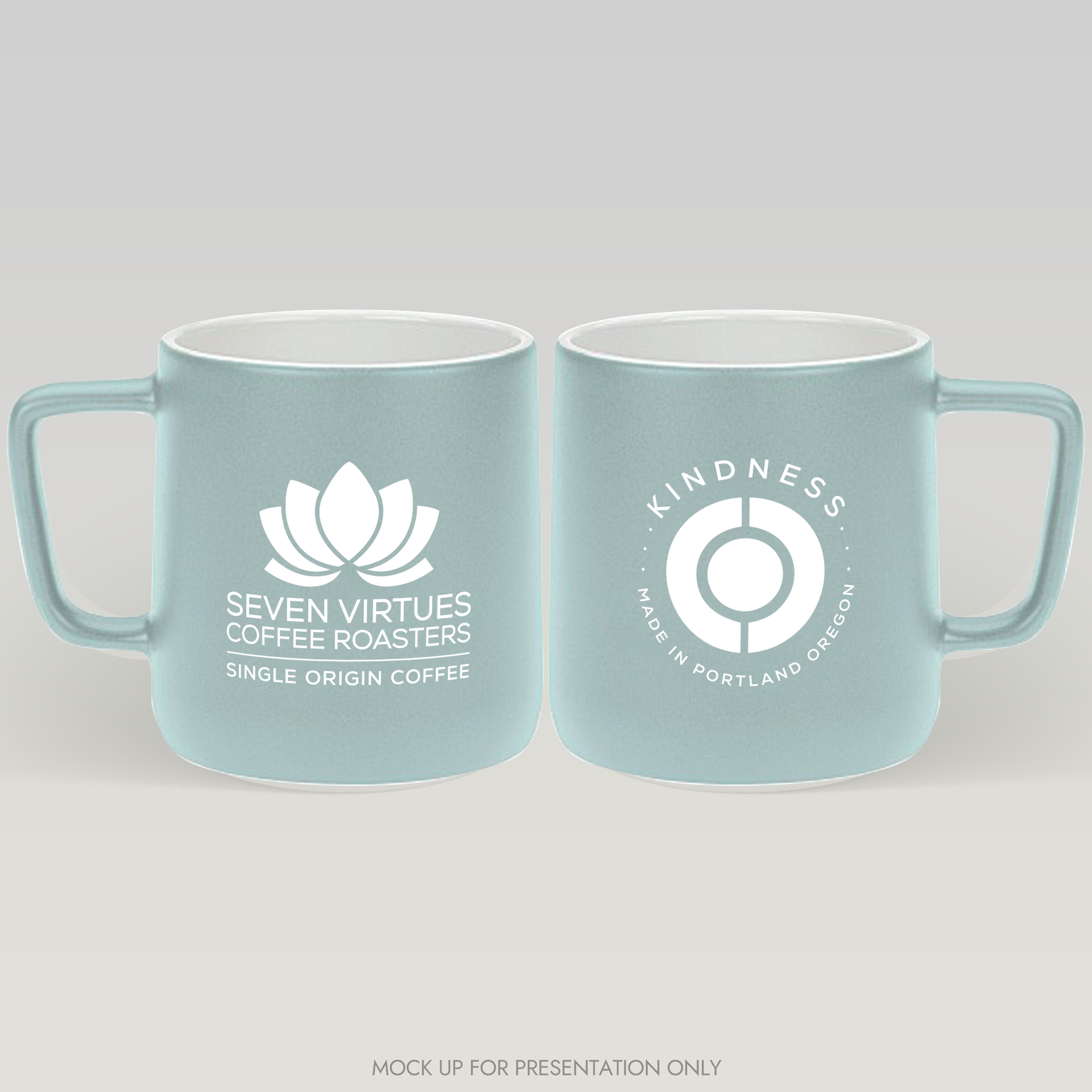 Diseño de Taza por NancyTan para Seven Virtues Coffee Roasters | Diseño #36282416
