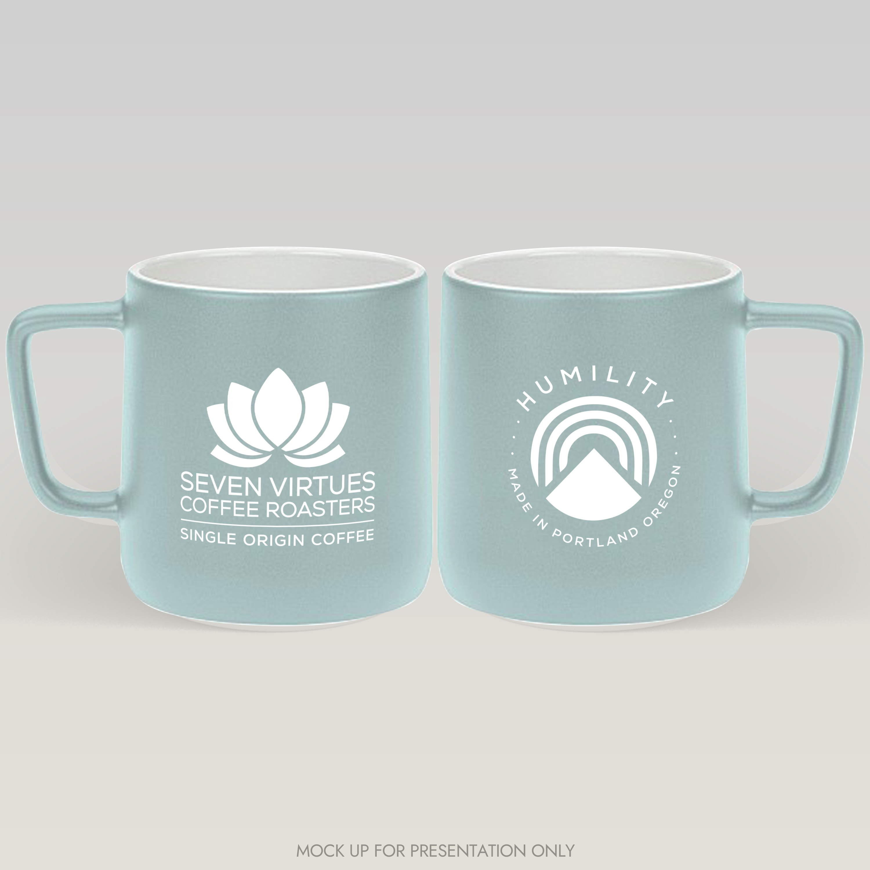 Diseño de Taza por NancyTan para Seven Virtues Coffee Roasters | Diseño #36300719