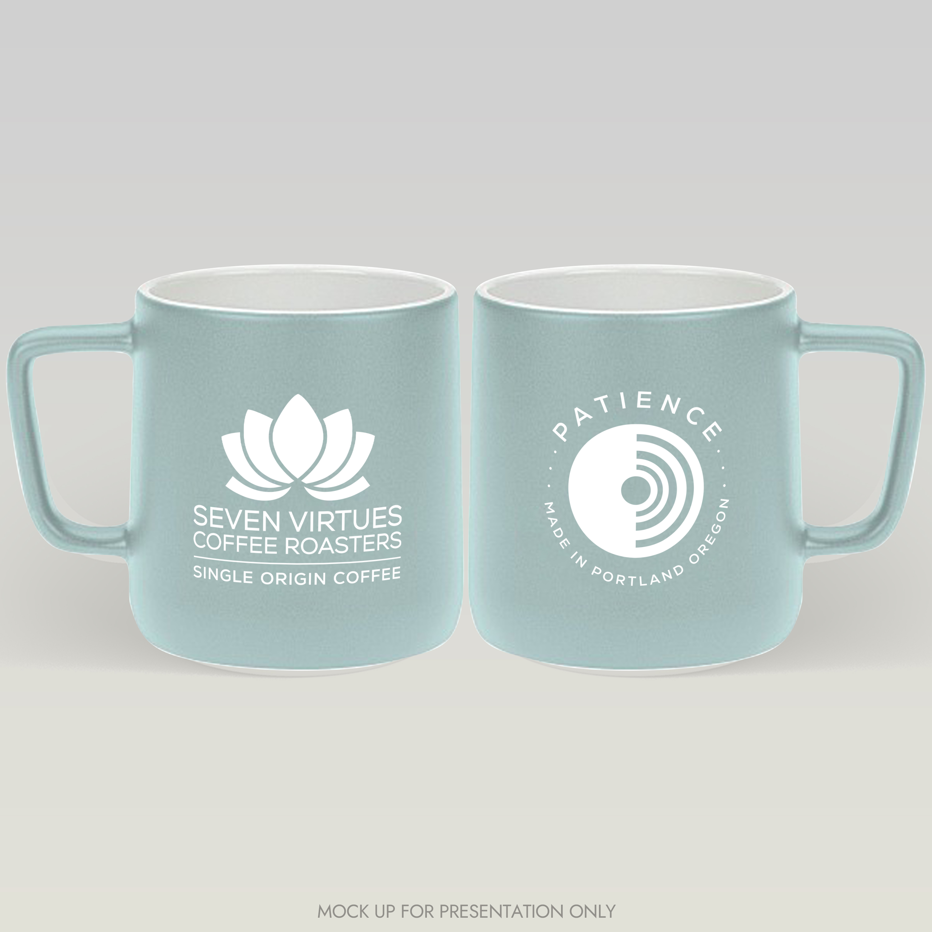 Diseño de Taza por NancyTan para Seven Virtues Coffee Roasters | Diseño #36300721