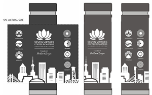 Diseño de Taza por jancon 2 para Seven Virtues Coffee Roasters | Diseño: #36197847