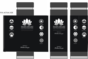 Diseño de Taza por jancon 2 para Seven Virtues Coffee Roasters | Diseño: #36203270