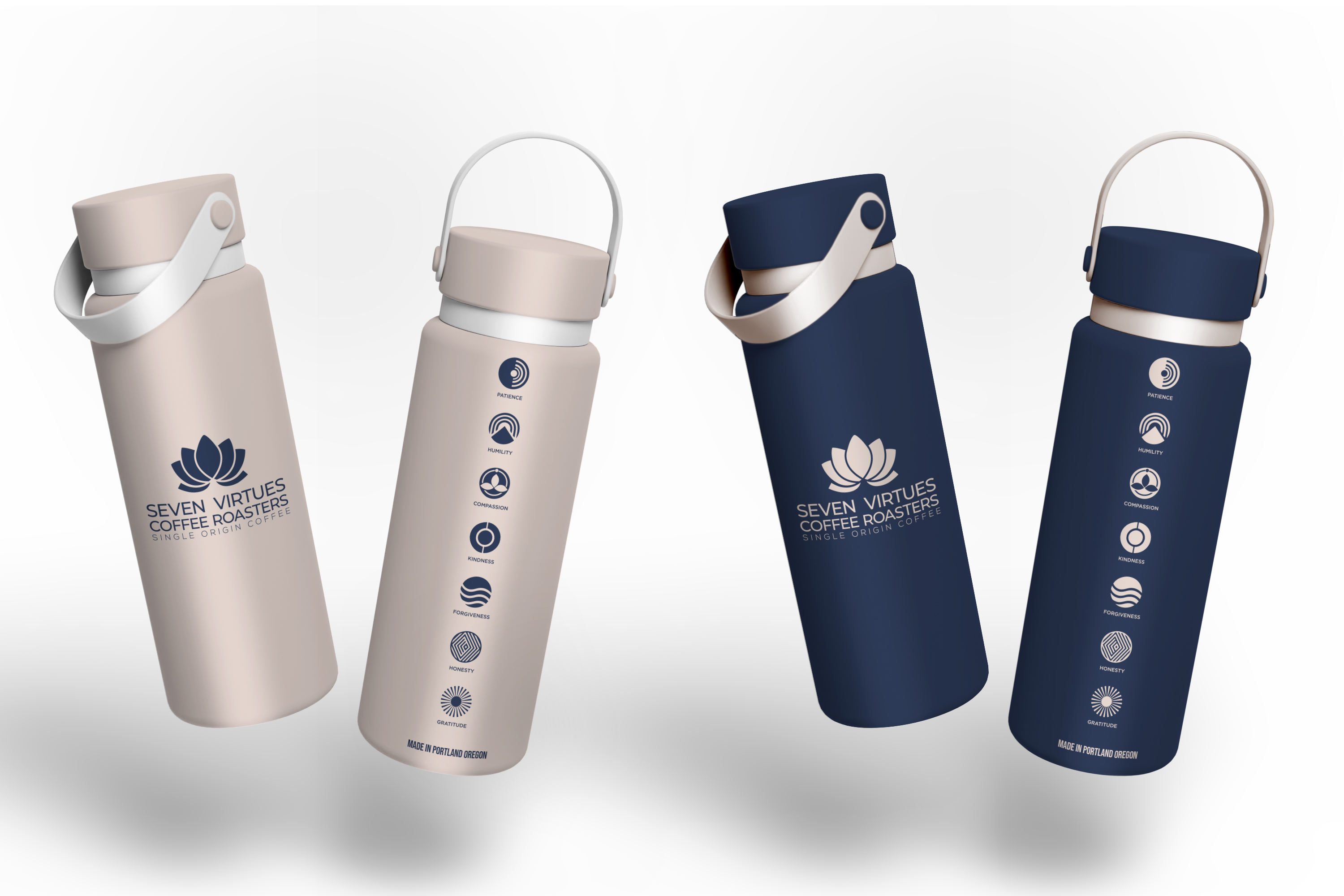 Diseño de Taza por Rozii para Seven Virtues Coffee Roasters | Diseño #36181448