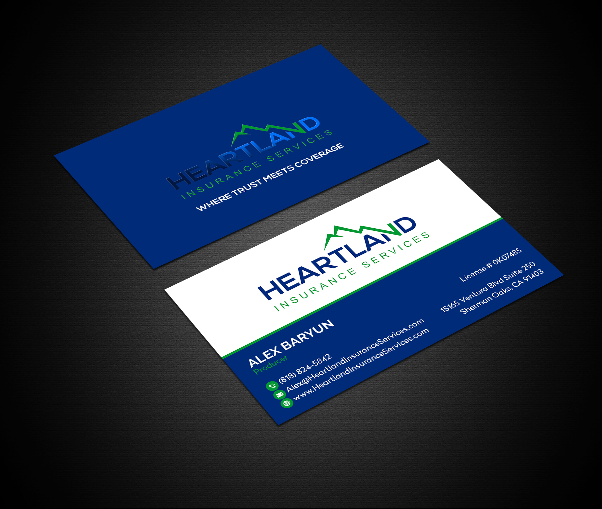 Business Card Design by Creations Box 2015 for this project | Design #36181382