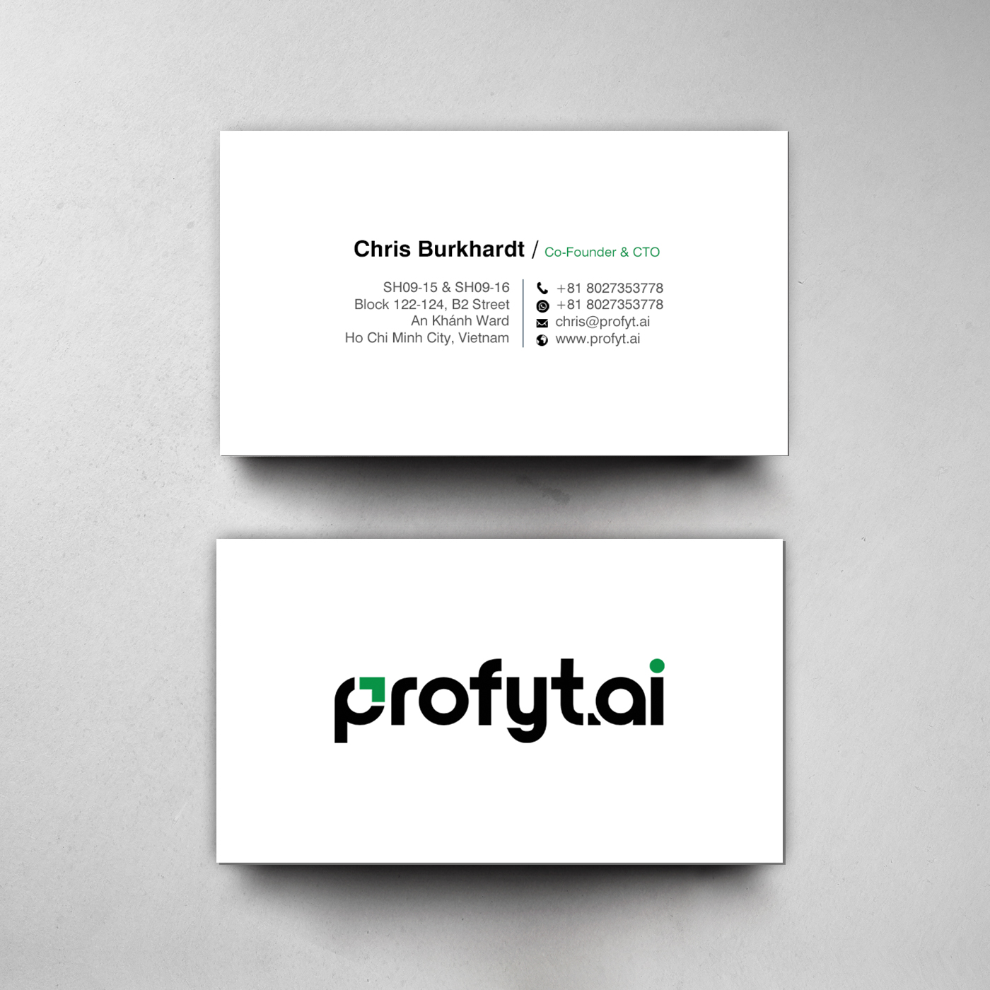 Business Card Design by chandrayaan.creative for this project | Design #36191396