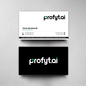 Business Card Design by chandrayaan.creative for this project | Design: #36191401