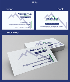 Business Card Design by TZ'sign for this project | Design: #36185657