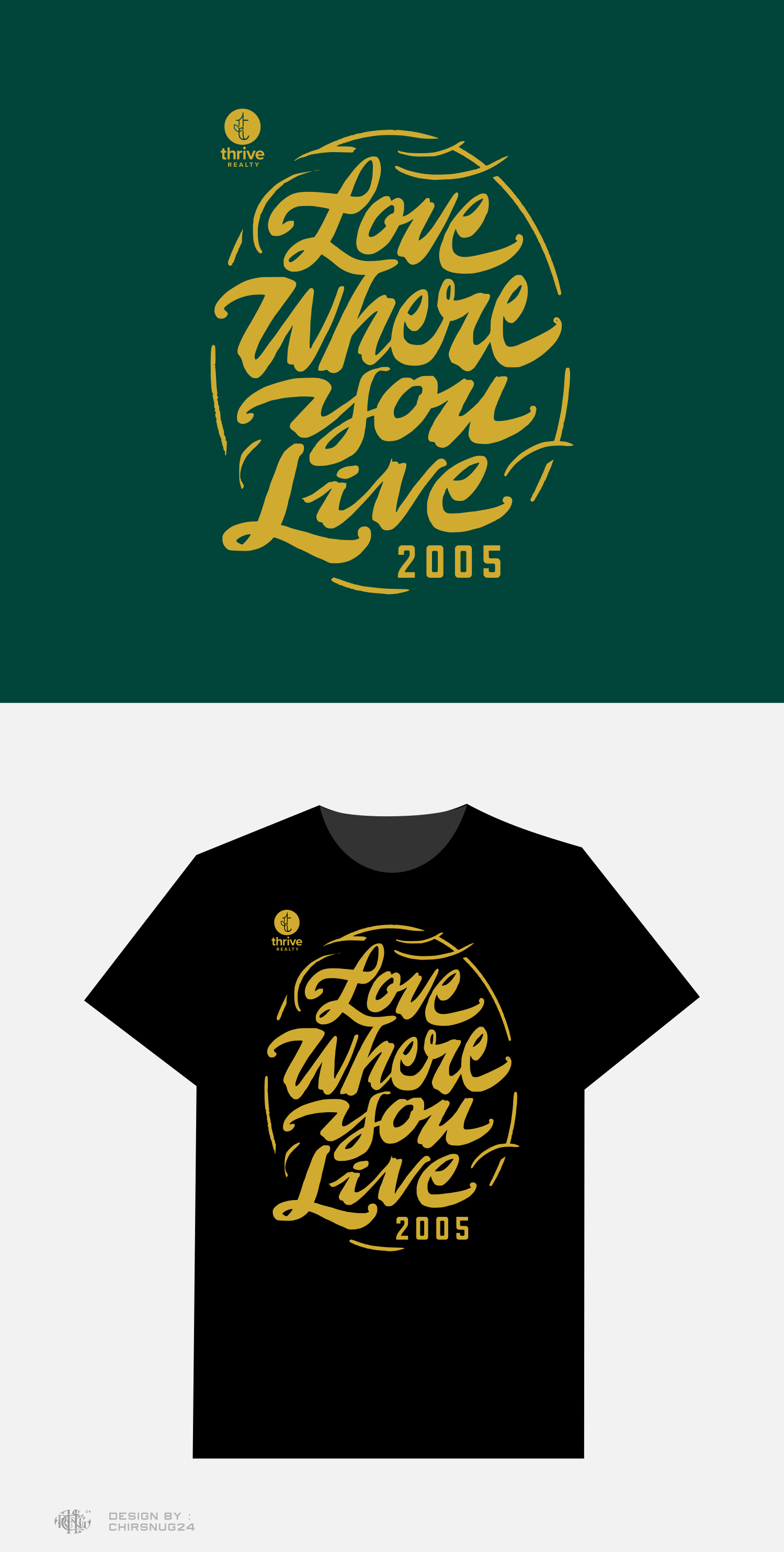T-shirt Design by chrisnug24 for this project | Design #36207982