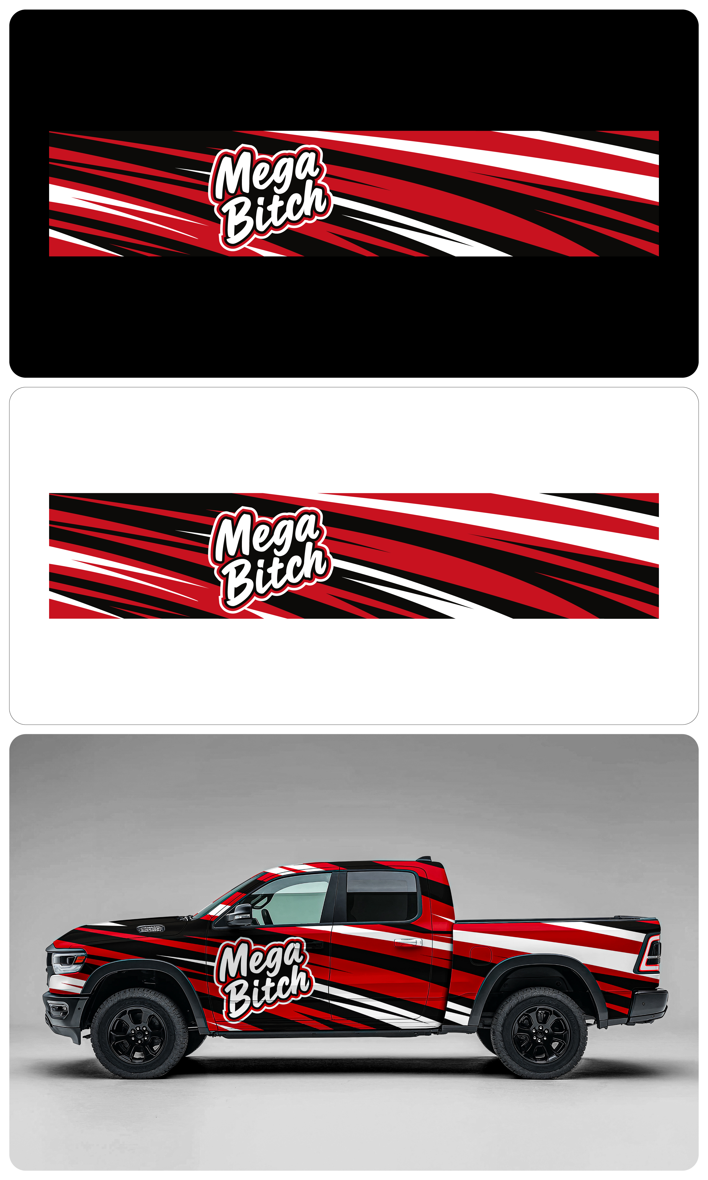 Car Wrap Design by Duvai Studio for this project | Design #36187198
