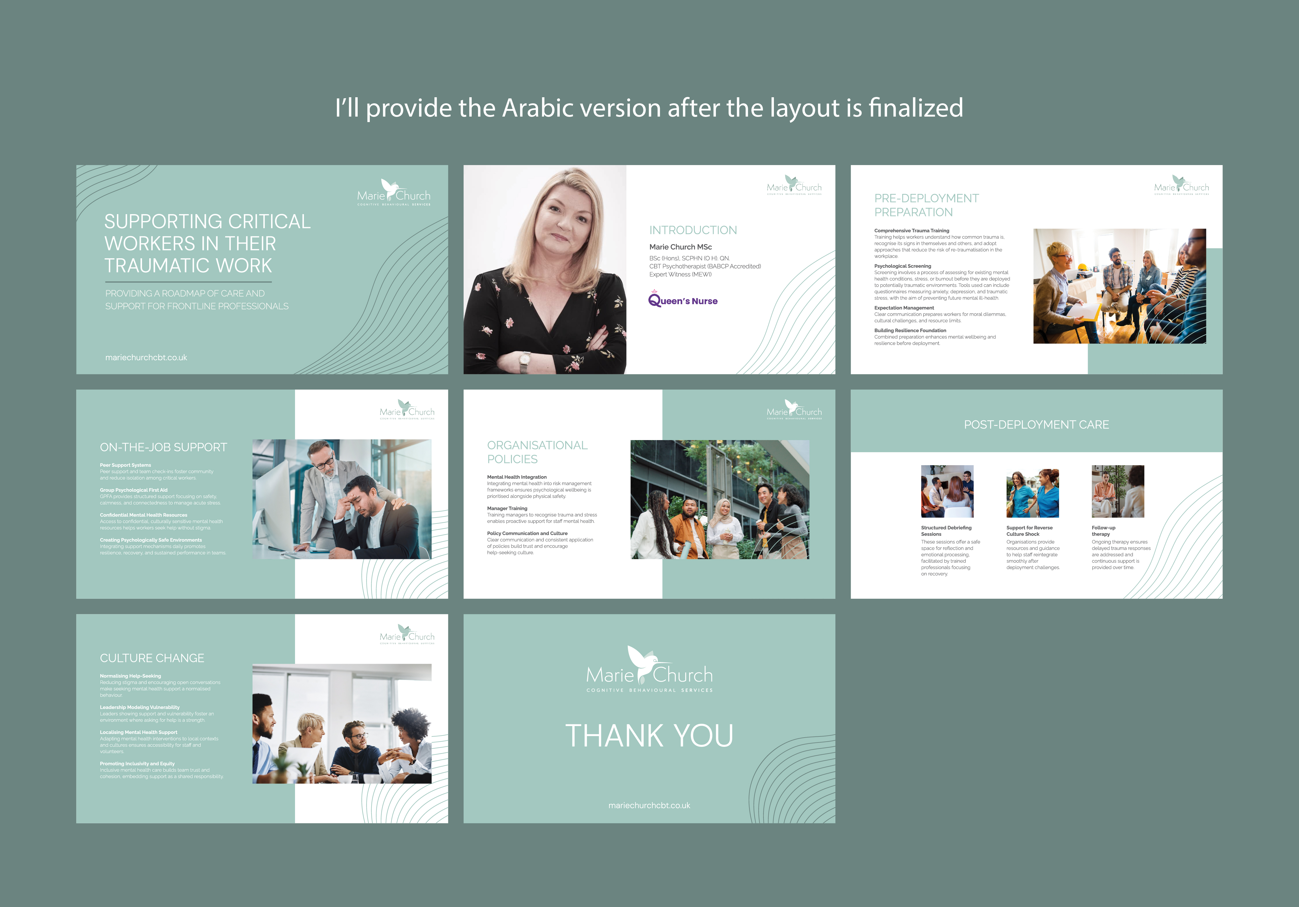 Diseño de PowerPoint por CRE.TIVE para este proyecto | Diseño #36200107