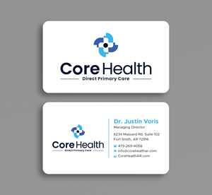 Design de Carte de Visite par Expert Bappy pour Core Health, PLLC | Design : #36187893