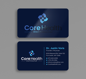 Design de Carte de Visite par Expert Bappy pour Core Health, PLLC | Design : #36188244