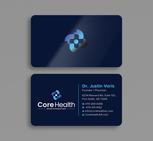 Design de Carte de Visite par Expert Bappy pour Core Health, PLLC | Design : #36188245