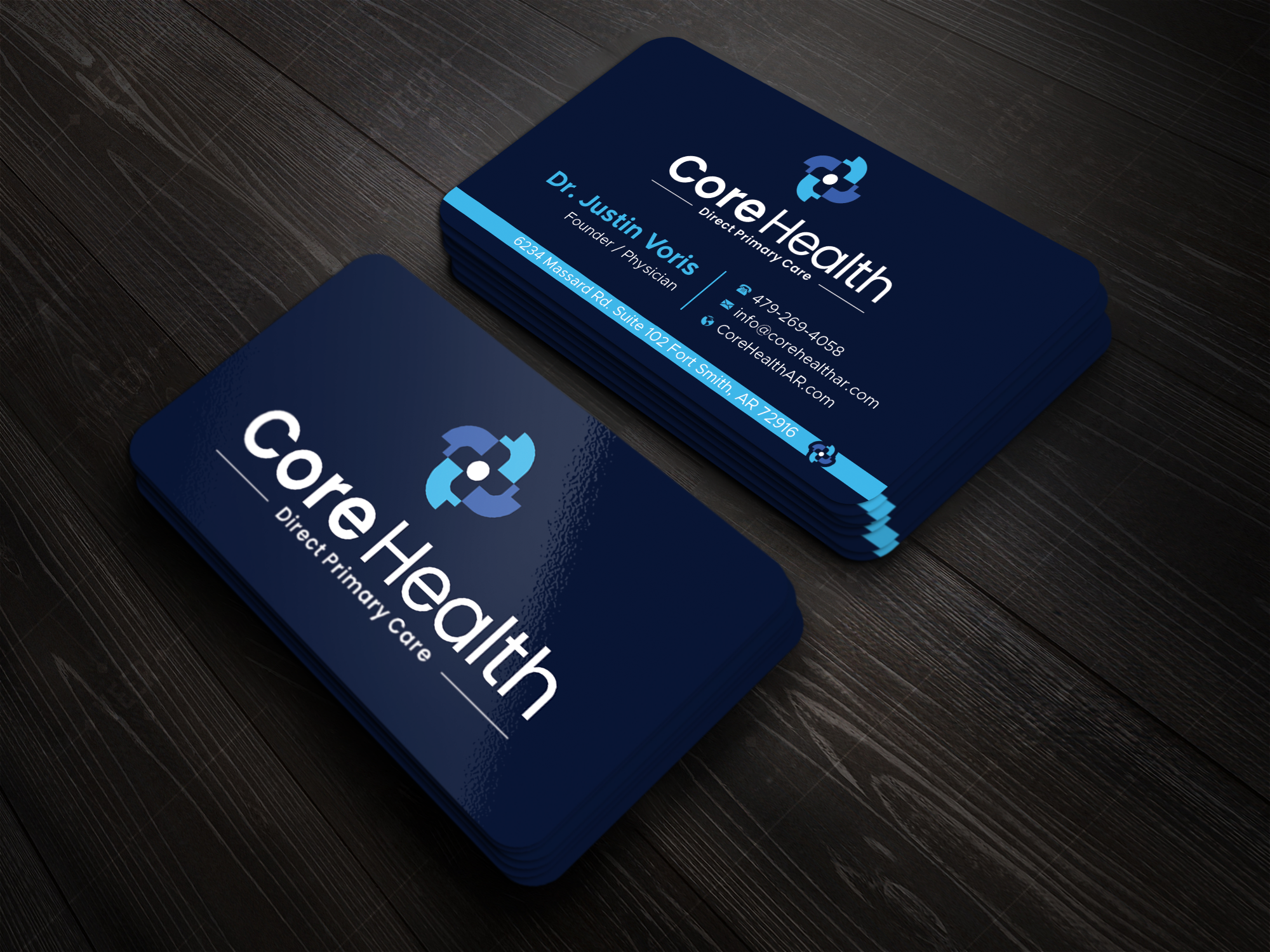 Design de Carte de Visite par Expert Bappy pour Core Health, PLLC | Design #36188382