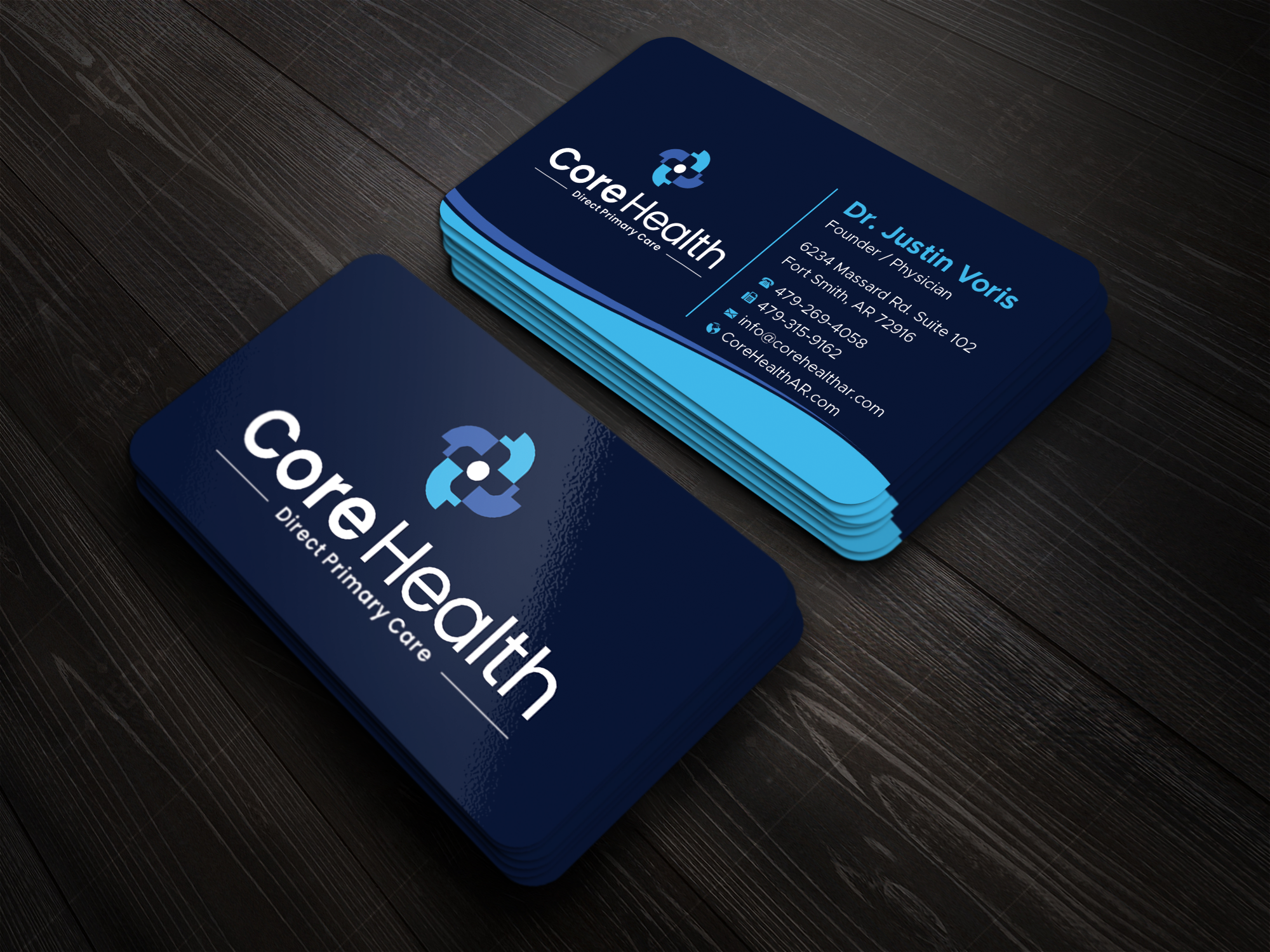 Design de Carte de Visite par Expert Bappy pour Core Health, PLLC | Design #36188814