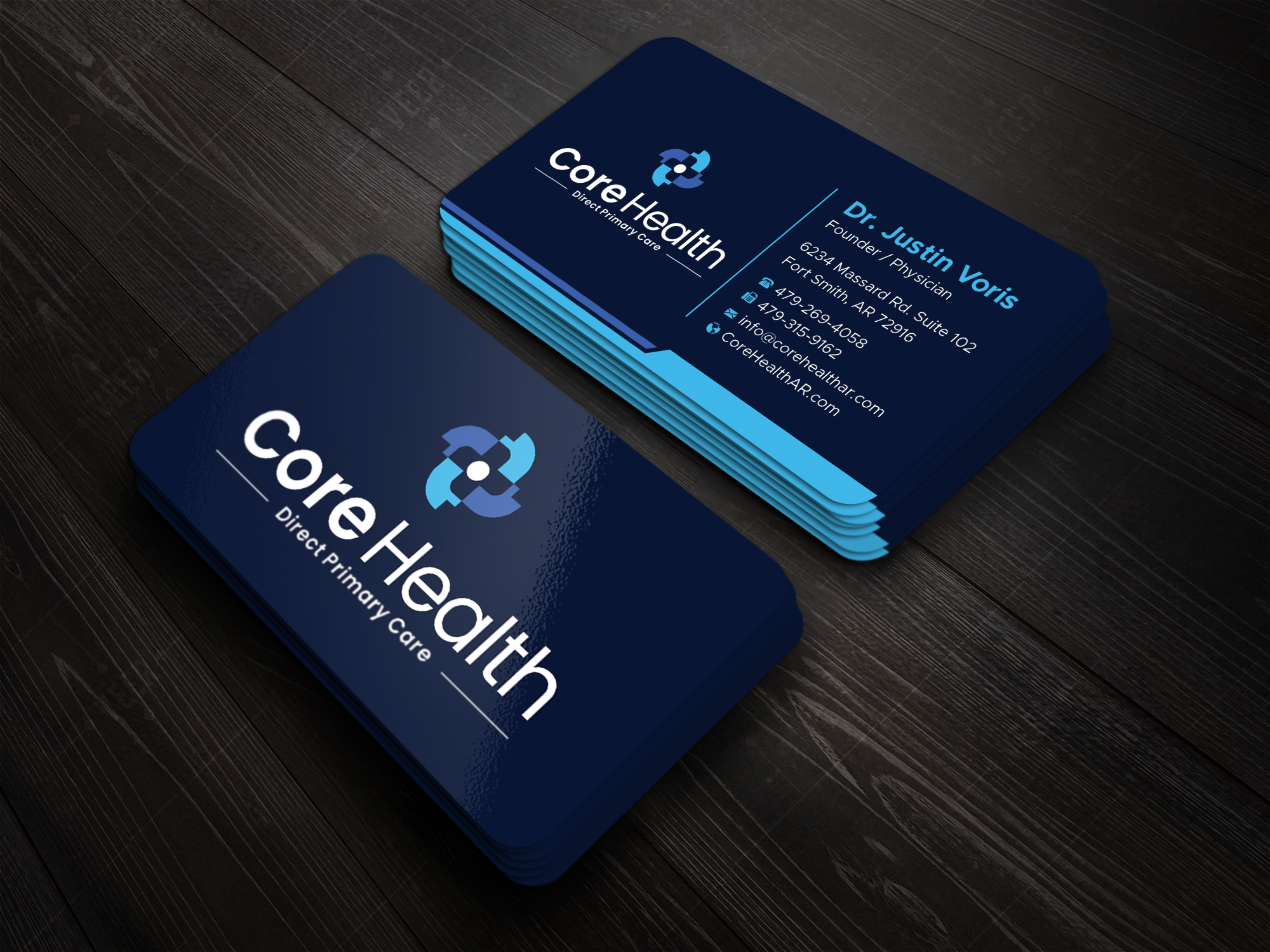 Design de Carte de Visite par Expert Bappy pour Core Health, PLLC | Design #36188815