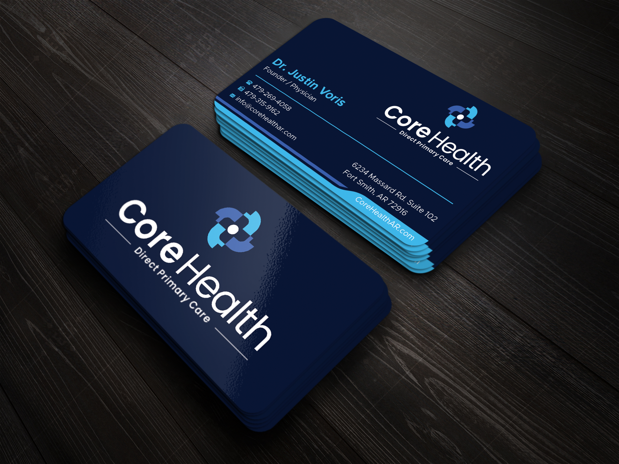 Design de Carte de Visite par Expert Bappy pour Core Health, PLLC | Design #36188905
