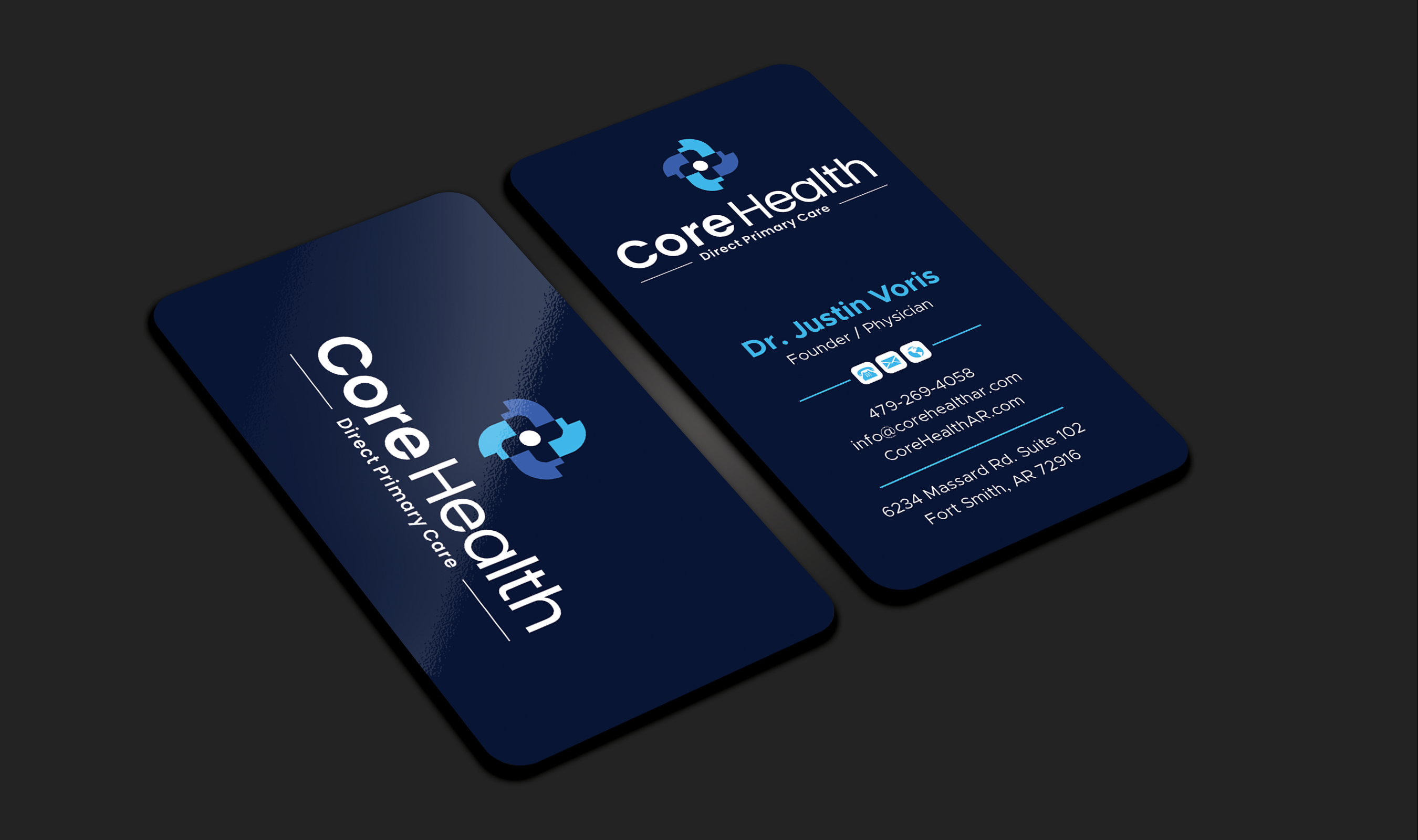Design de Carte de Visite par Expert Bappy pour Core Health, PLLC | Design #36190290