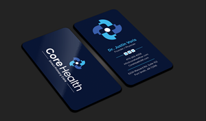 Design de Carte de Visite par Expert Bappy pour Core Health, PLLC | Design : #36190291
