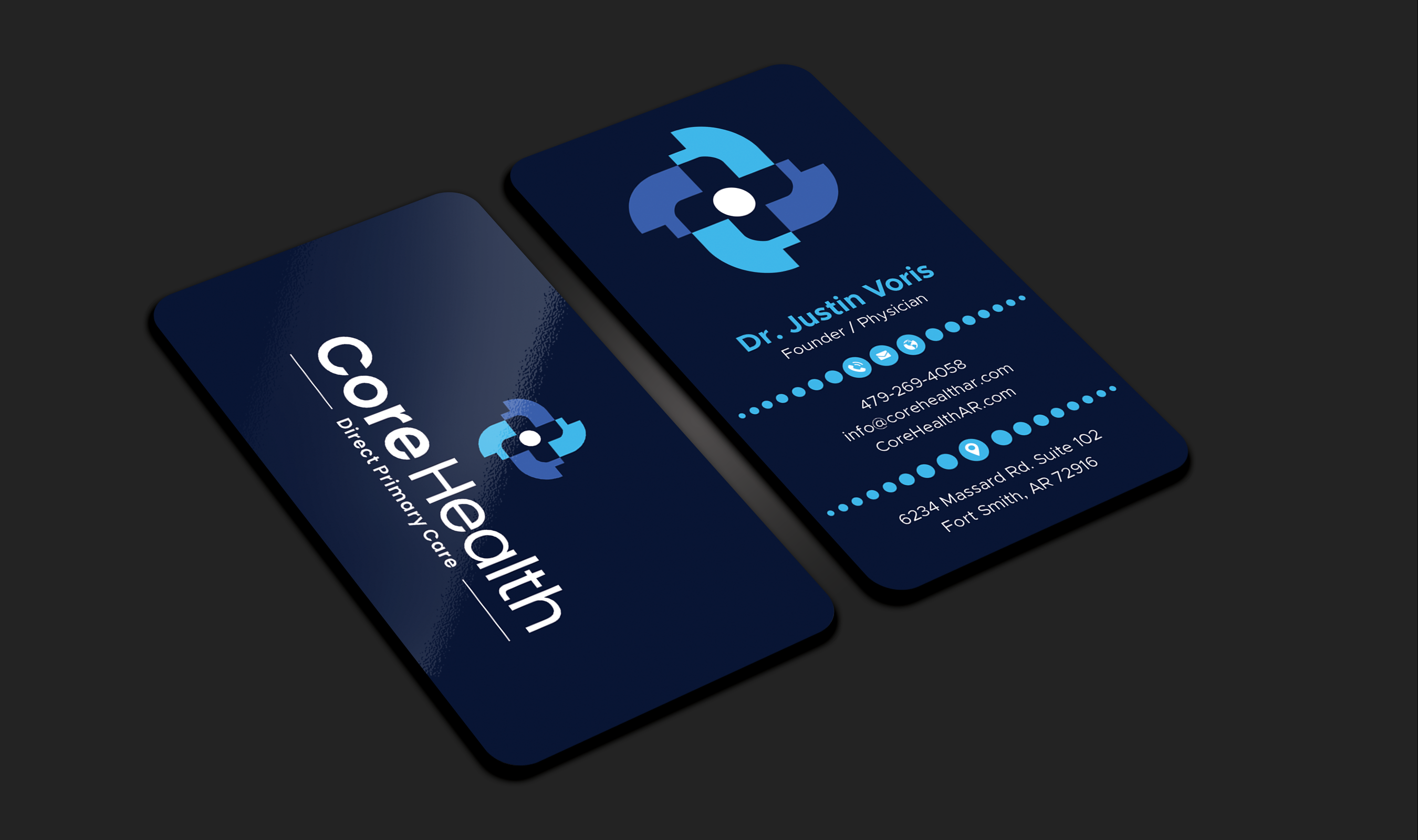 Design de Carte de Visite par Expert Bappy pour Core Health, PLLC | Design #36190308
