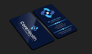 Design de Carte de Visite par Expert Bappy pour Core Health, PLLC | Design : #36190308