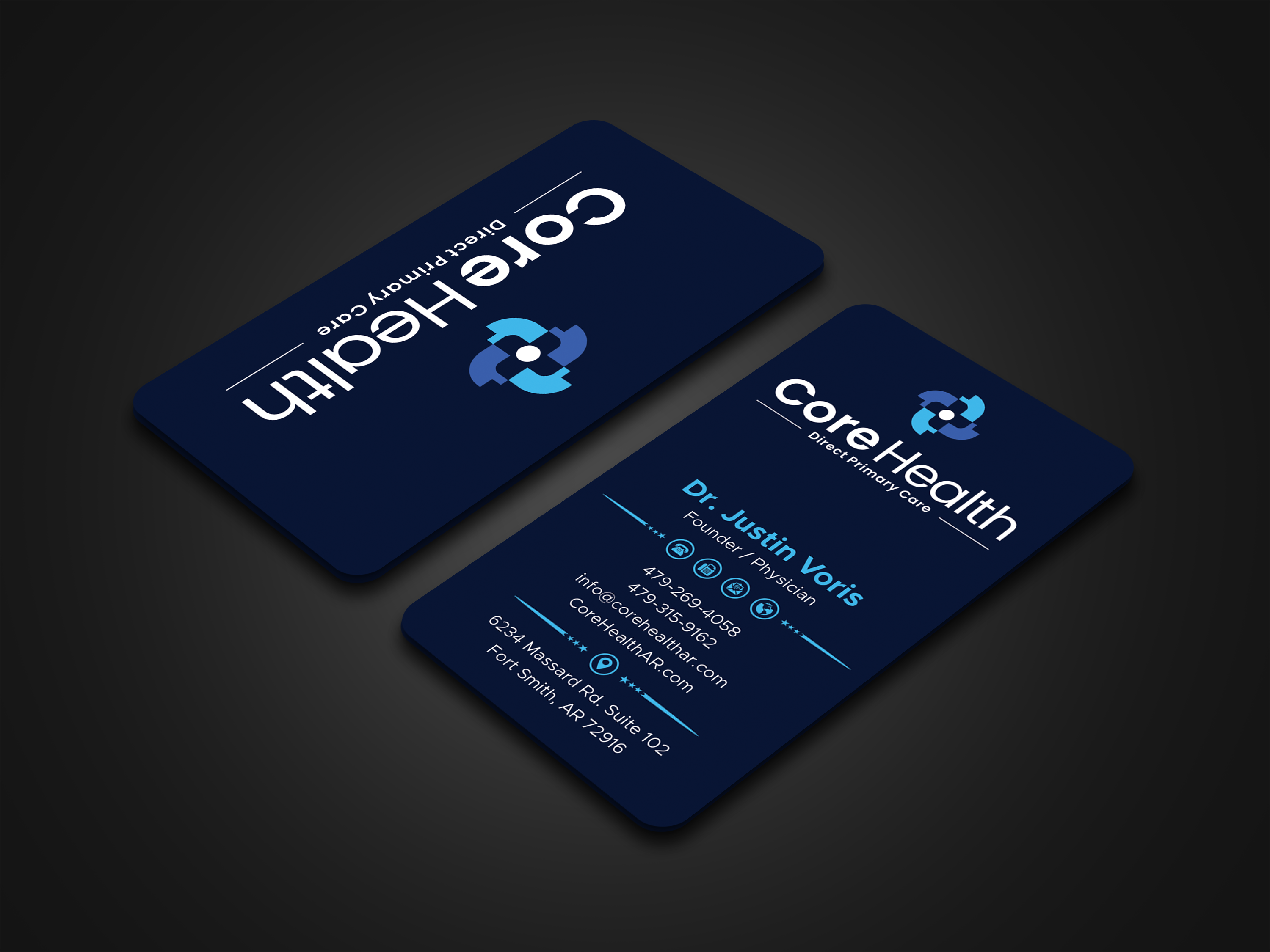 Design de Carte de Visite par Expert Bappy pour Core Health, PLLC | Design #36190872