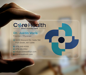 Business Card Design by Expert Bappy for Core Health, PLLC | Design: #36191694