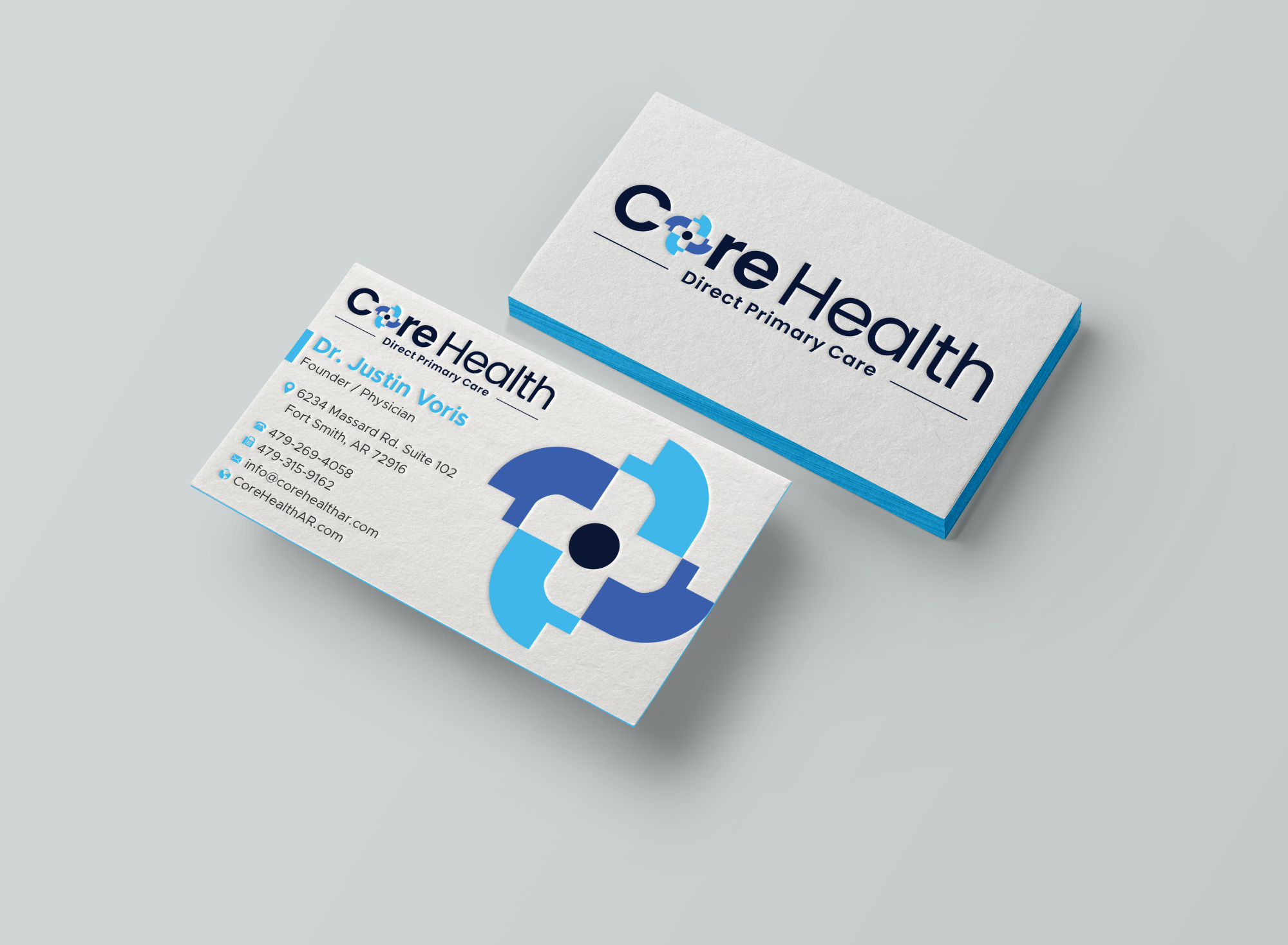 Business Card Design by Expert Bappy for Core Health, PLLC | Design #36191772