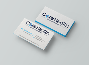 Business Card Design by Expert Bappy for Core Health, PLLC | Design: #36191785