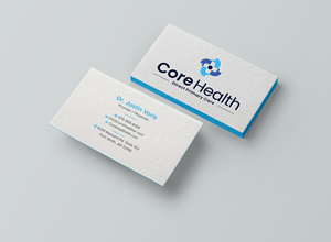 Business Card Design by Expert Bappy for Core Health, PLLC | Design: #36191915