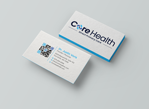 Business Card Design by Expert Bappy for Core Health, PLLC | Design: #36192020