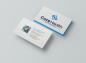 Business Card Design by Expert Bappy for Core Health, PLLC | Design: #36192021