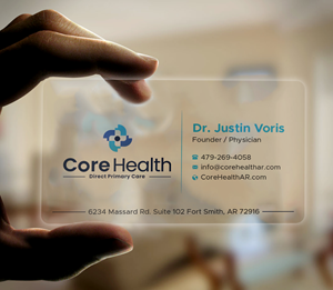 Business Card Design by Expert Bappy for Core Health, PLLC | Design: #36192059
