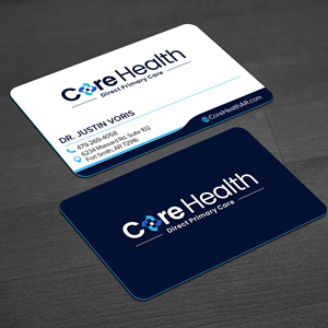 Design de Carte de Visite par WellDesign pour Core Health, PLLC | Design : #36190356