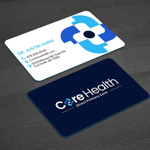 Design de Carte de Visite par WellDesign pour Core Health, PLLC | Design : #36190357