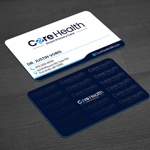 Design de Carte de Visite par WellDesign pour Core Health, PLLC | Design : #36190358