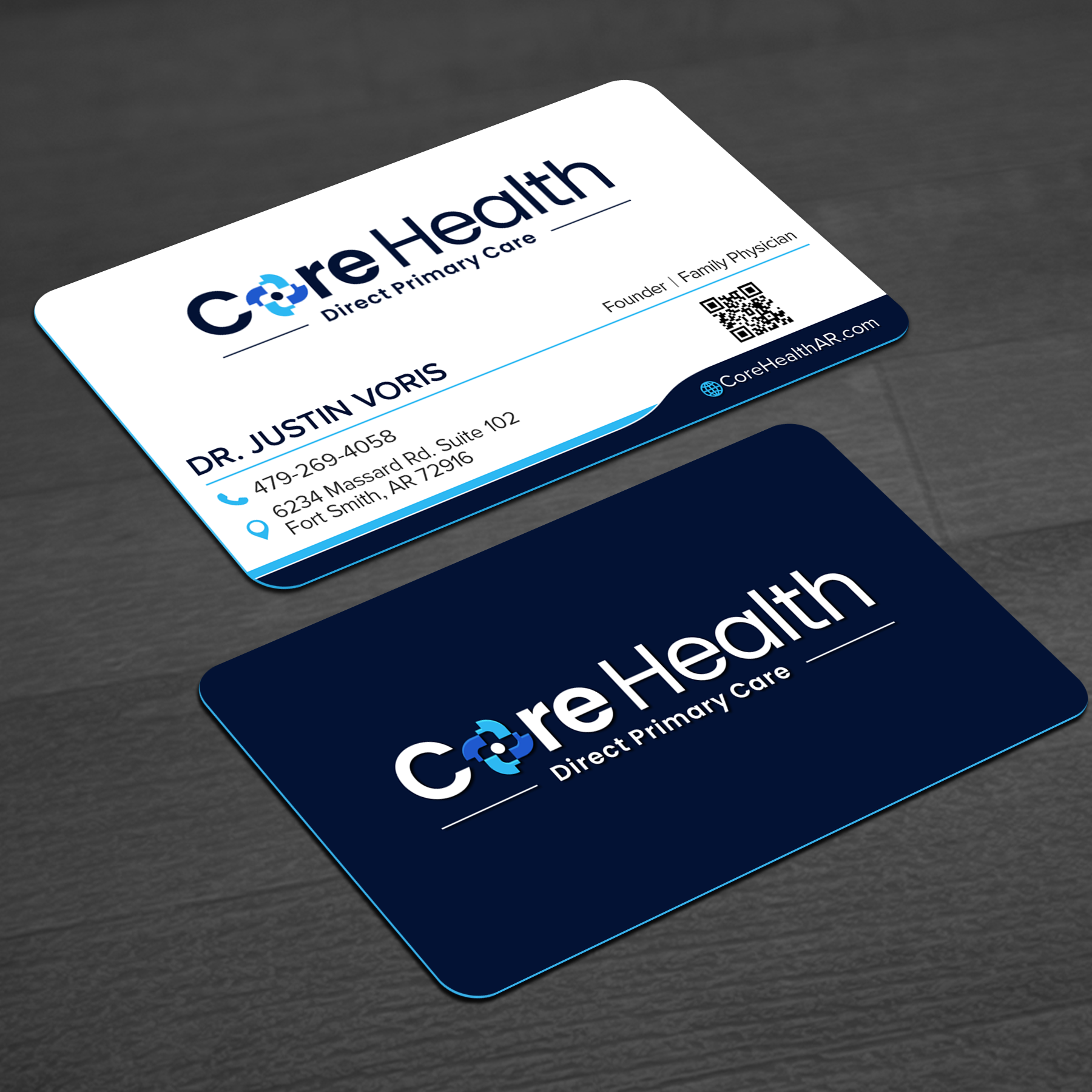 Design de Carte de Visite par WellDesign pour Core Health, PLLC | Design #36201646