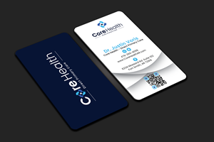 Design de Carte de Visite par DesignerShahadat pour Core Health, PLLC | Design : #36188427