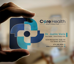 Design de Carte de Visite par DesignerShahadat pour Core Health, PLLC | Design : #36188546