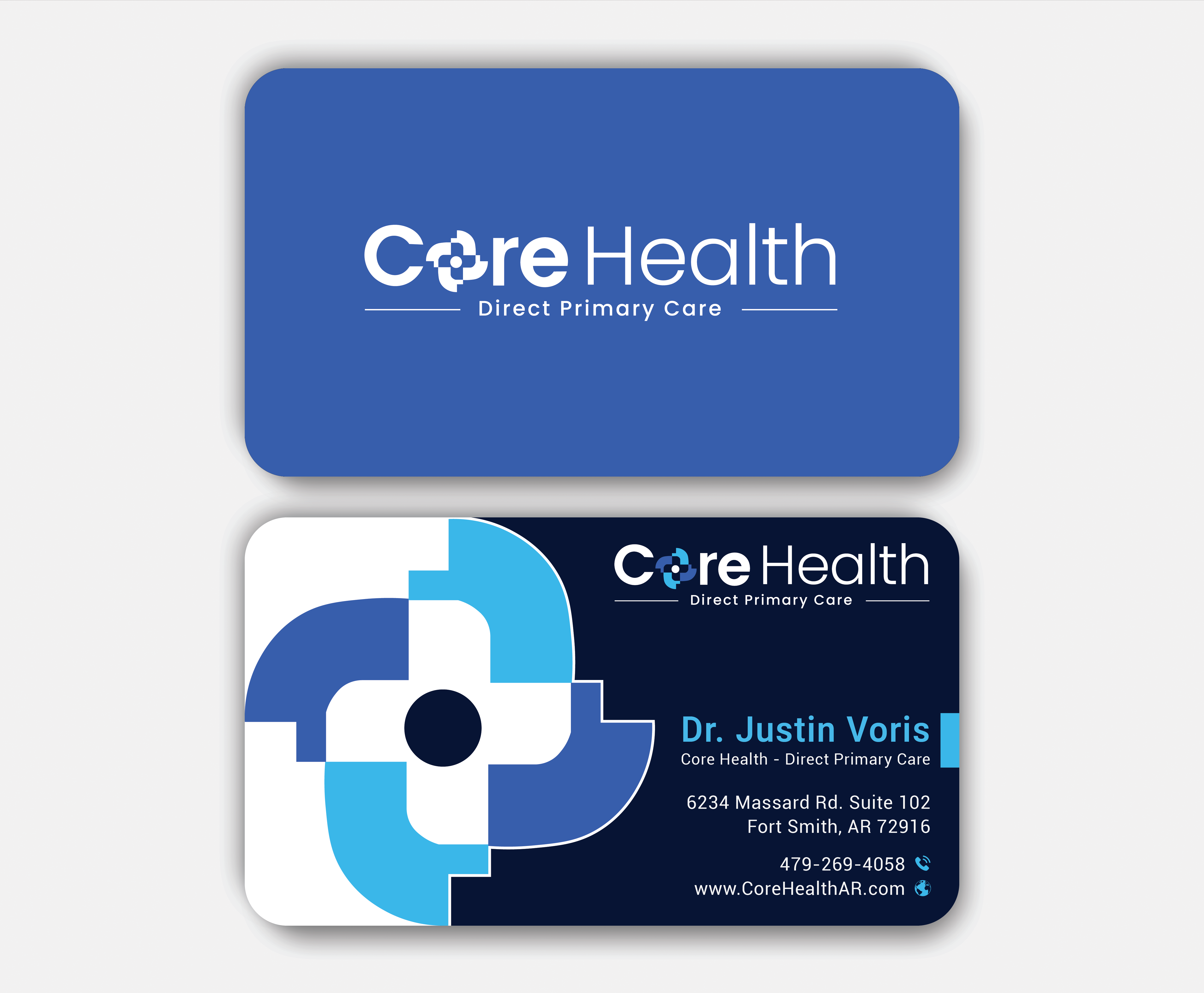 Design de Carte de Visite par DesignerShahadat pour Core Health, PLLC | Design #36188683