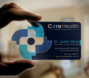 Design de Carte de Visite par DesignerShahadat pour Core Health, PLLC | Design : #36188684