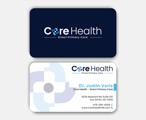 Design de Carte de Visite par DesignerShahadat pour Core Health, PLLC | Design : #36188783
