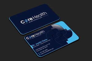 Design de Carte de Visite par DesignerShahadat pour Core Health, PLLC | Design : #36188831