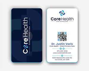 Design de Carte de Visite par DesignerShahadat pour Core Health, PLLC | Design : #36190714