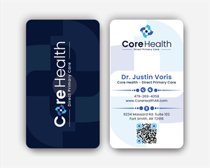 Design de Carte de Visite par DesignerShahadat pour Core Health, PLLC | Design : #36190718