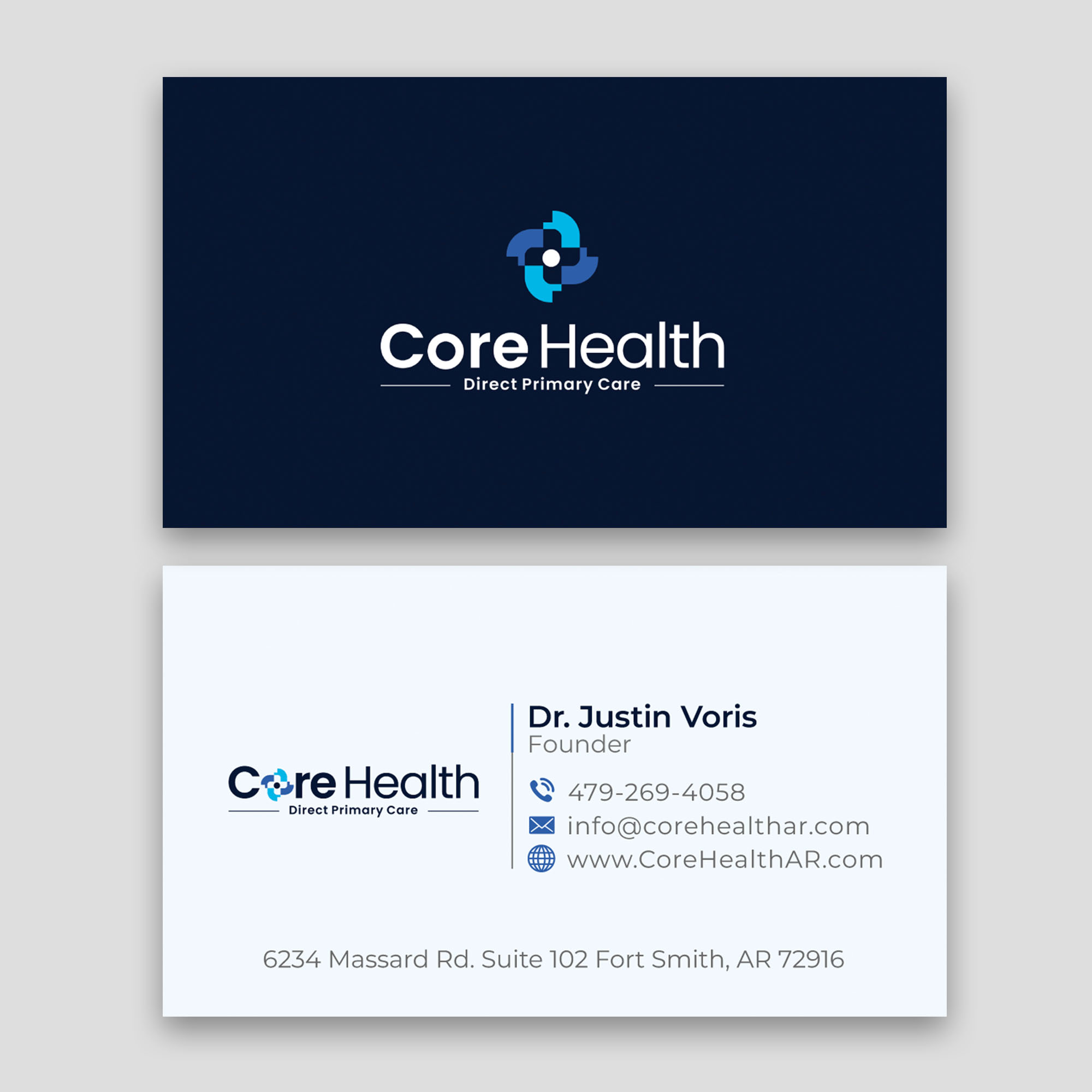 Design de Carte de Visite par Majed D pour Core Health, PLLC | Design #36189389