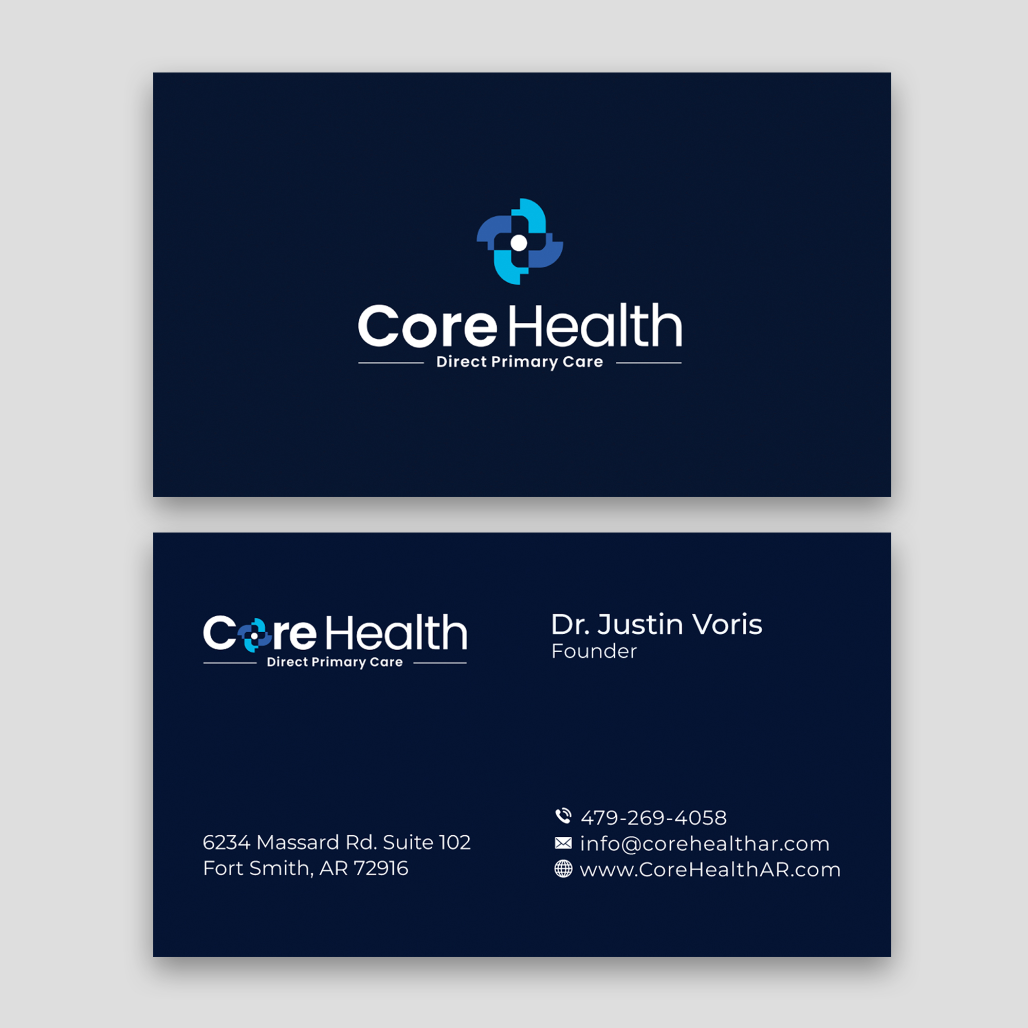 Design de Carte de Visite par Majed D pour Core Health, PLLC | Design #36189512