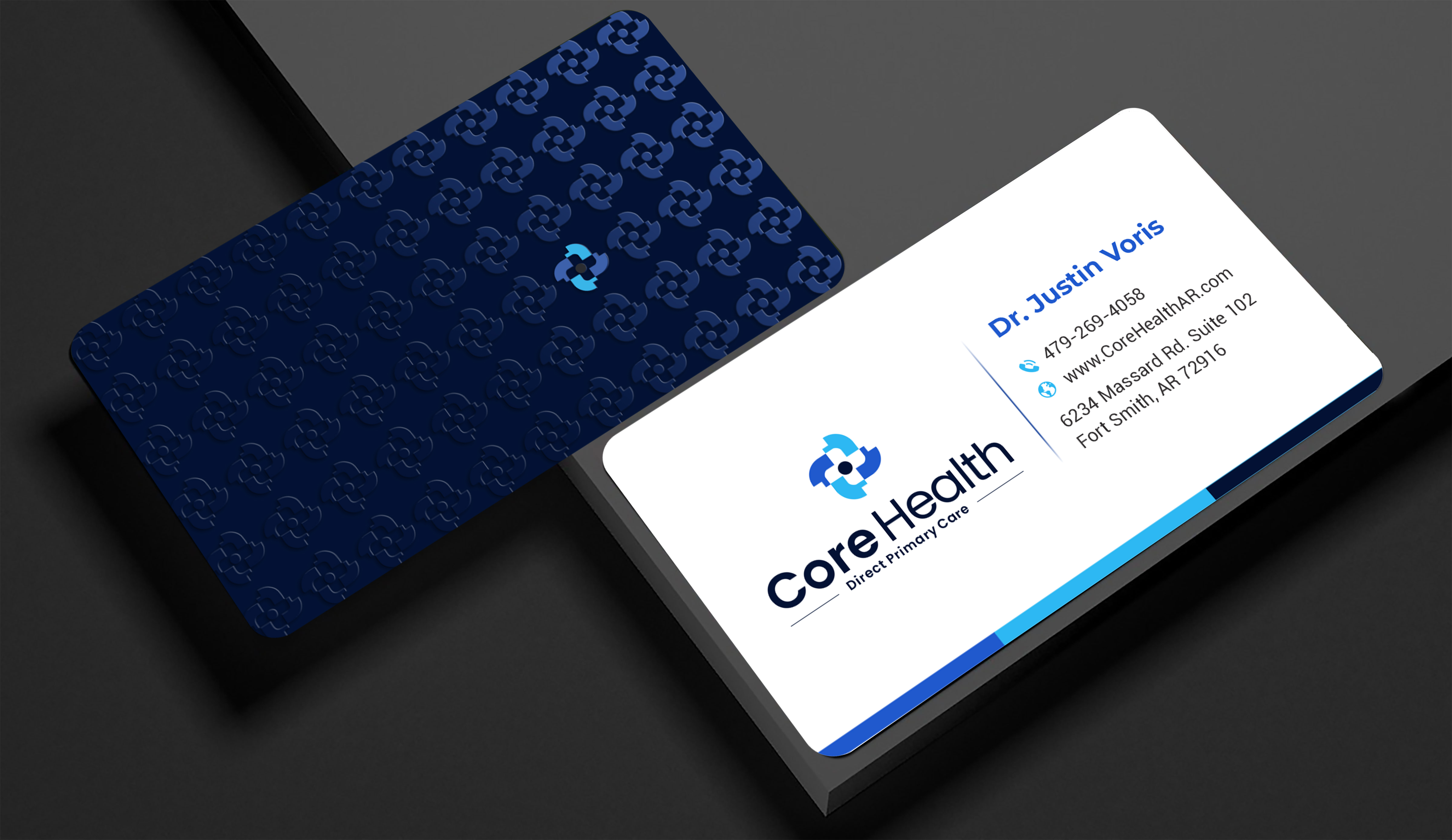 Business Card Design by designer1975 for Core Health, PLLC | Design #36188205