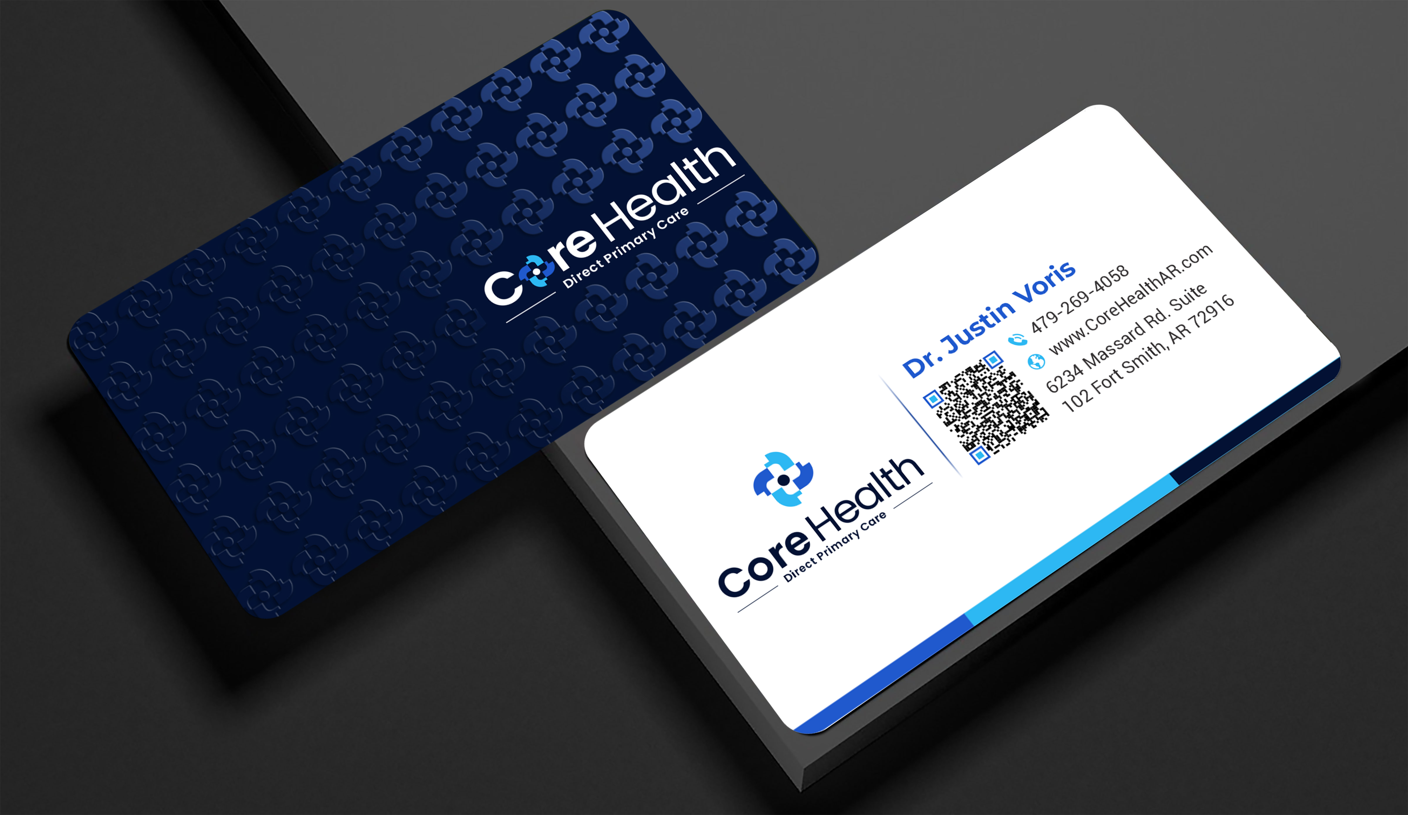 Business Card Design by designer1975 for Core Health, PLLC | Design #36188280